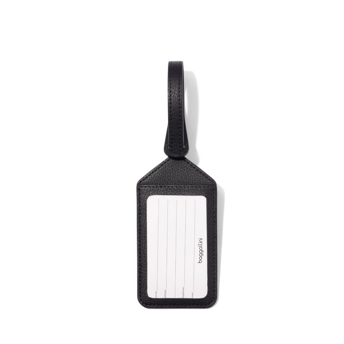 Baggallini Luggage Tag - 2.5"x4" Lightweight Travel Essential Suitcase Tag