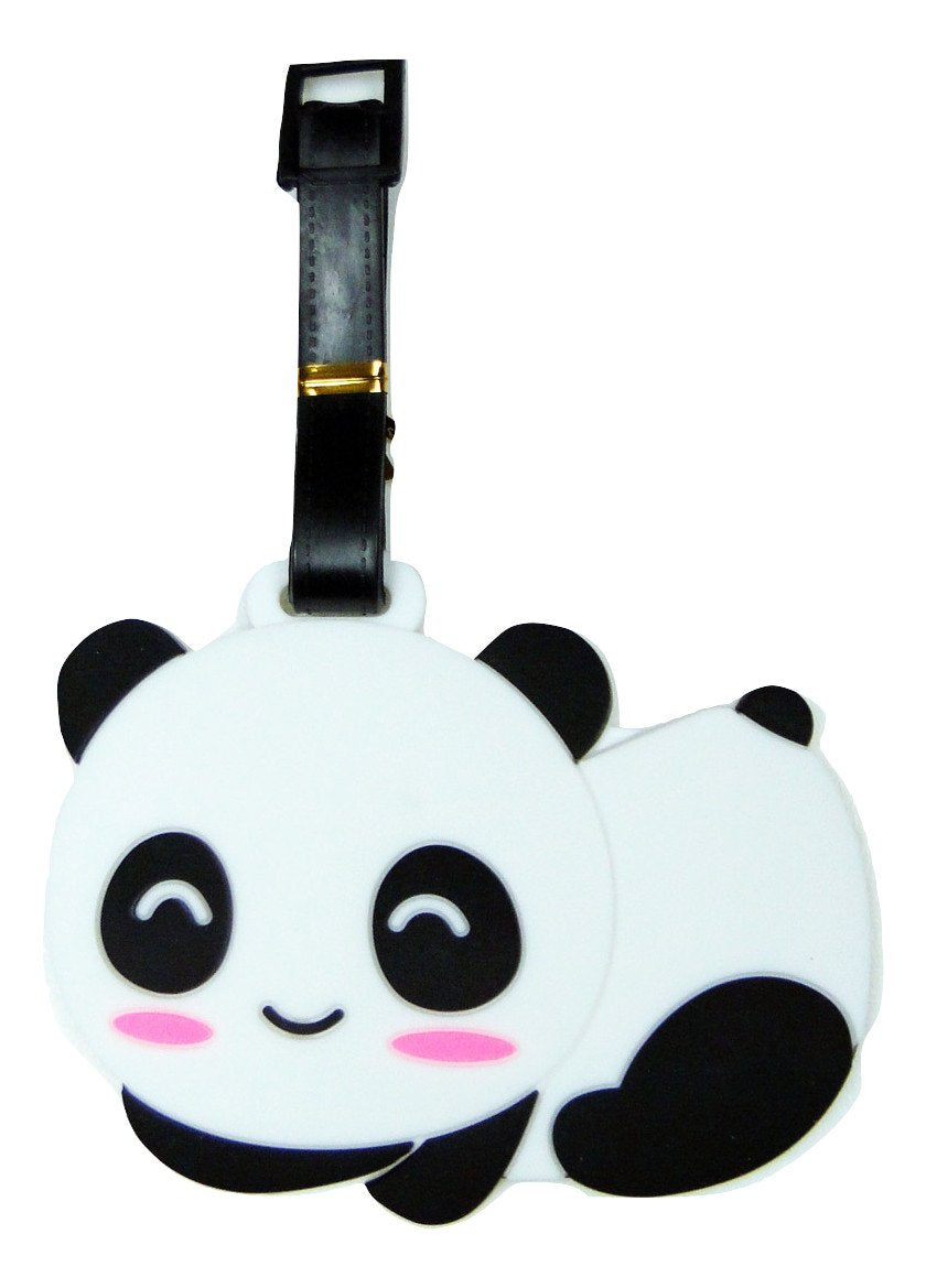 Tapp C. Travel Luggage Name Tag - Happy Face Flower