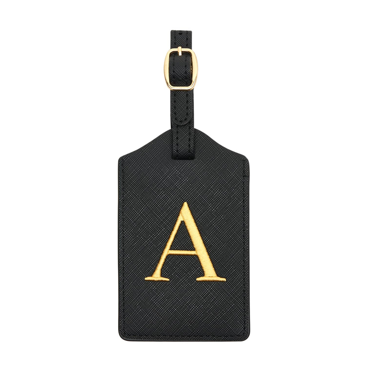 Luggage Tag PU Leather for Suitcase Baggage Handbag Travel Bag Label Suitcase Tag Suitcase Label Tag w. Name Card & Privacy Cover (E)