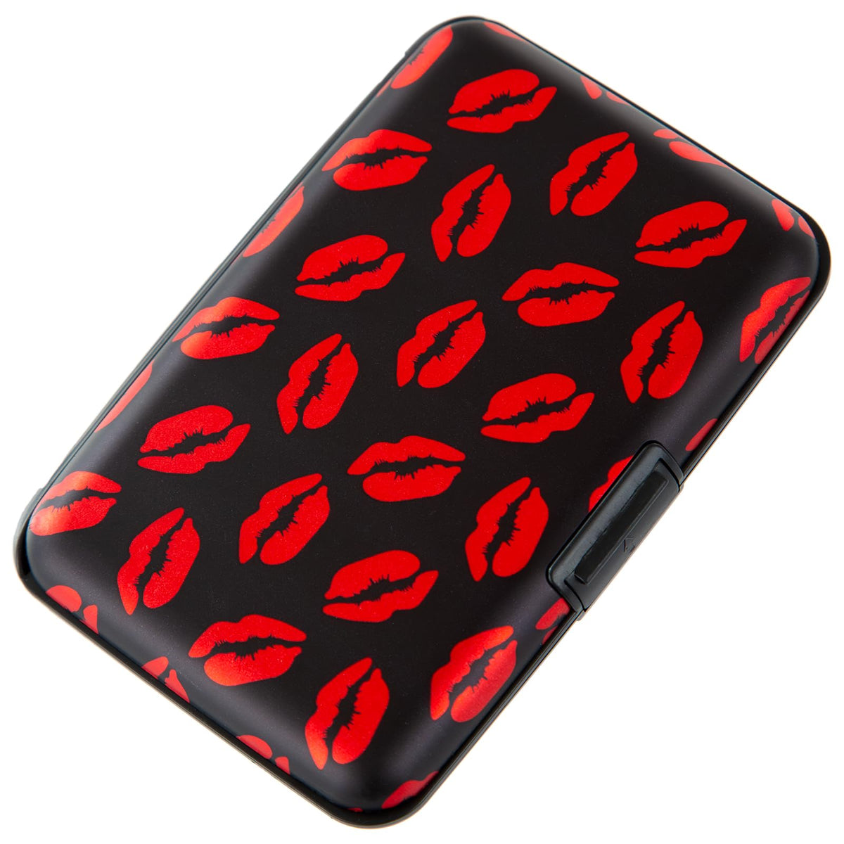 Credit Card Holder, Metal Card Wallet RFID Blocking Mini Slim Aluminum Business Hard Card Case for Women Men (Cartoon Avocado)