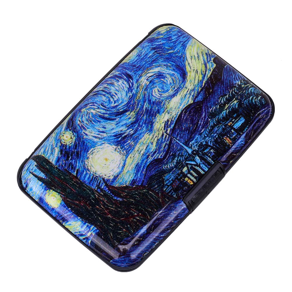 ELFISH RFID Aluminum Wallet Credit Card Protector Case Holder for Men Women