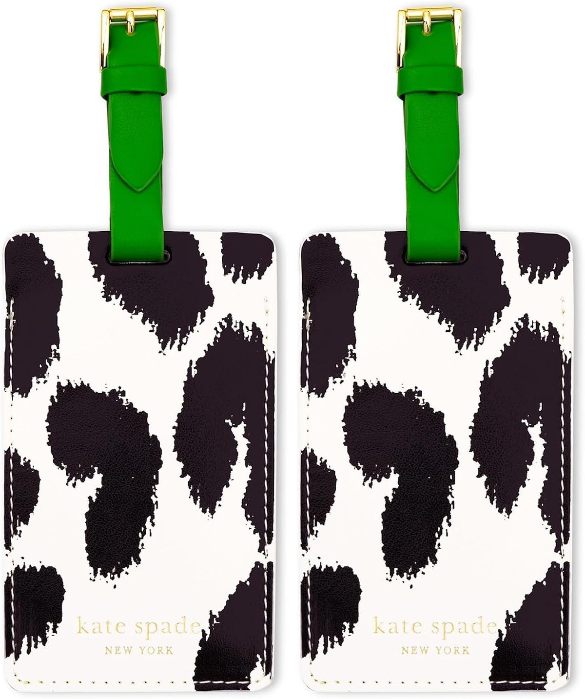 kate spade new york Leatherette Luggage Tag, Enchanted Stripe