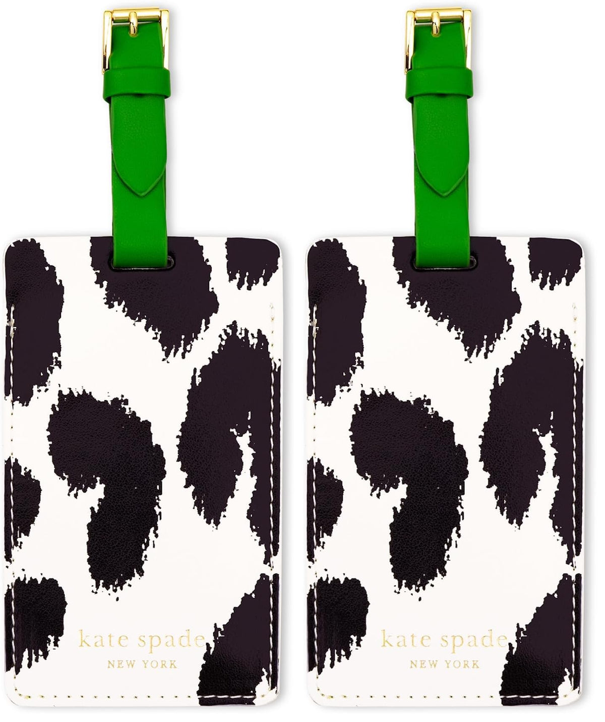 kate spade new york Leatherette Luggage Tag, Enchanted Stripe