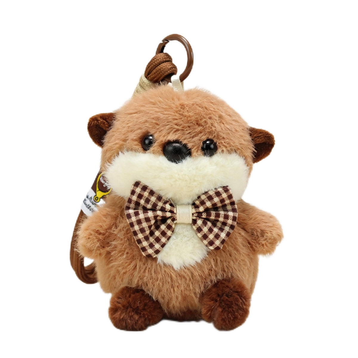 Otter Keychain Charm & Bag Charm - Cute Keychain Ring for Bags Backpacks Otter stuff - for Animal Lovers