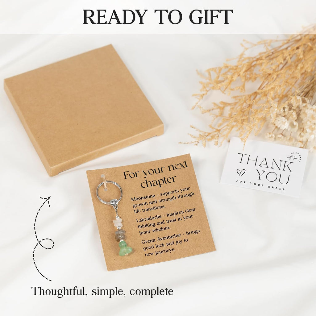 Retirement Gift For Woman, Keychain For Friend, Coworker, Teacher, Nurse