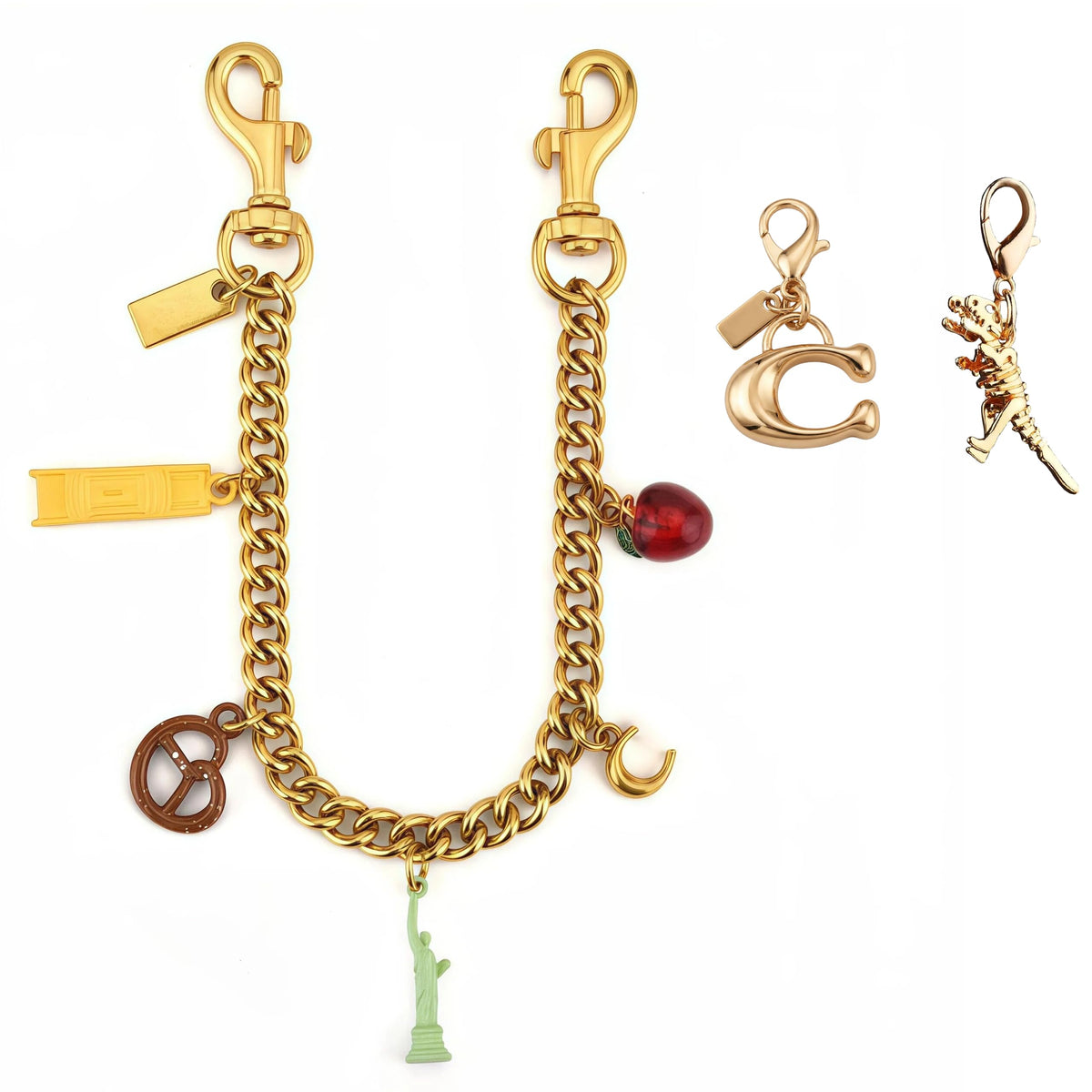 Bag Charms for Handbags Gold Purse Chain Bag Charm Chain
