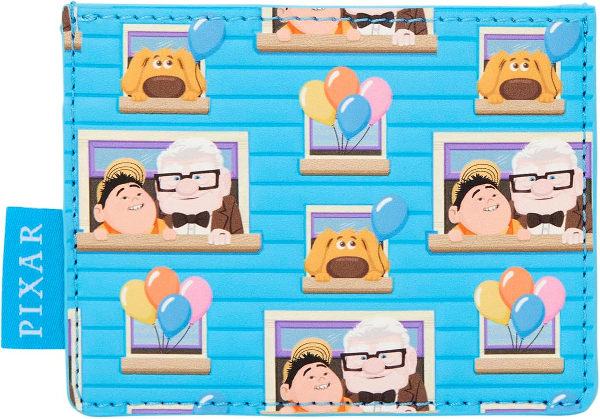 Loungefly Disney: Pixar - Up - Small Card Holder with 3 Card Slots - Great for Kids & Adults - Collectible Wallets