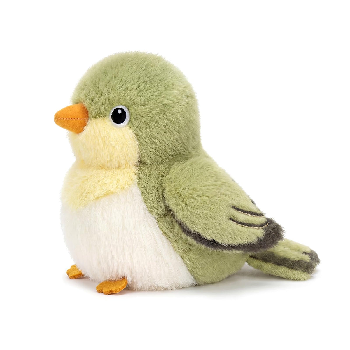 Ditucu Palm-Sized Lavender Pacific Parrotlet Keychain Plush Cute Soft 4.3 inch Bird Stuffed Animal Realistic Purple Parrot Toys Gifts Pendant for Backpack Decoration for Kids Adults