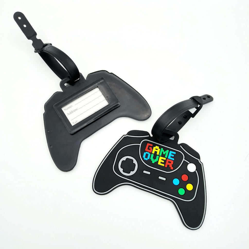 Retro Game Controller Silicone Luggage Tag