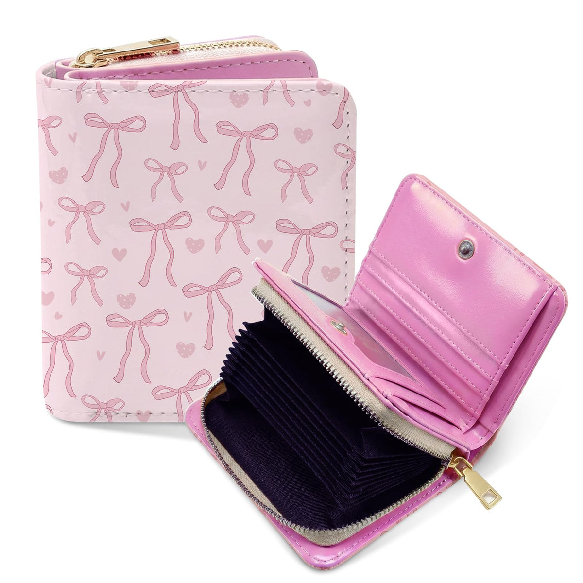 Credit Card Holder Wallet for Women, Christian Wallet For Women, Christian Gifts Aesthetic Princess Card Holder Purse, Birthday Christmas Graduation Gifts For Women, Princess Purse