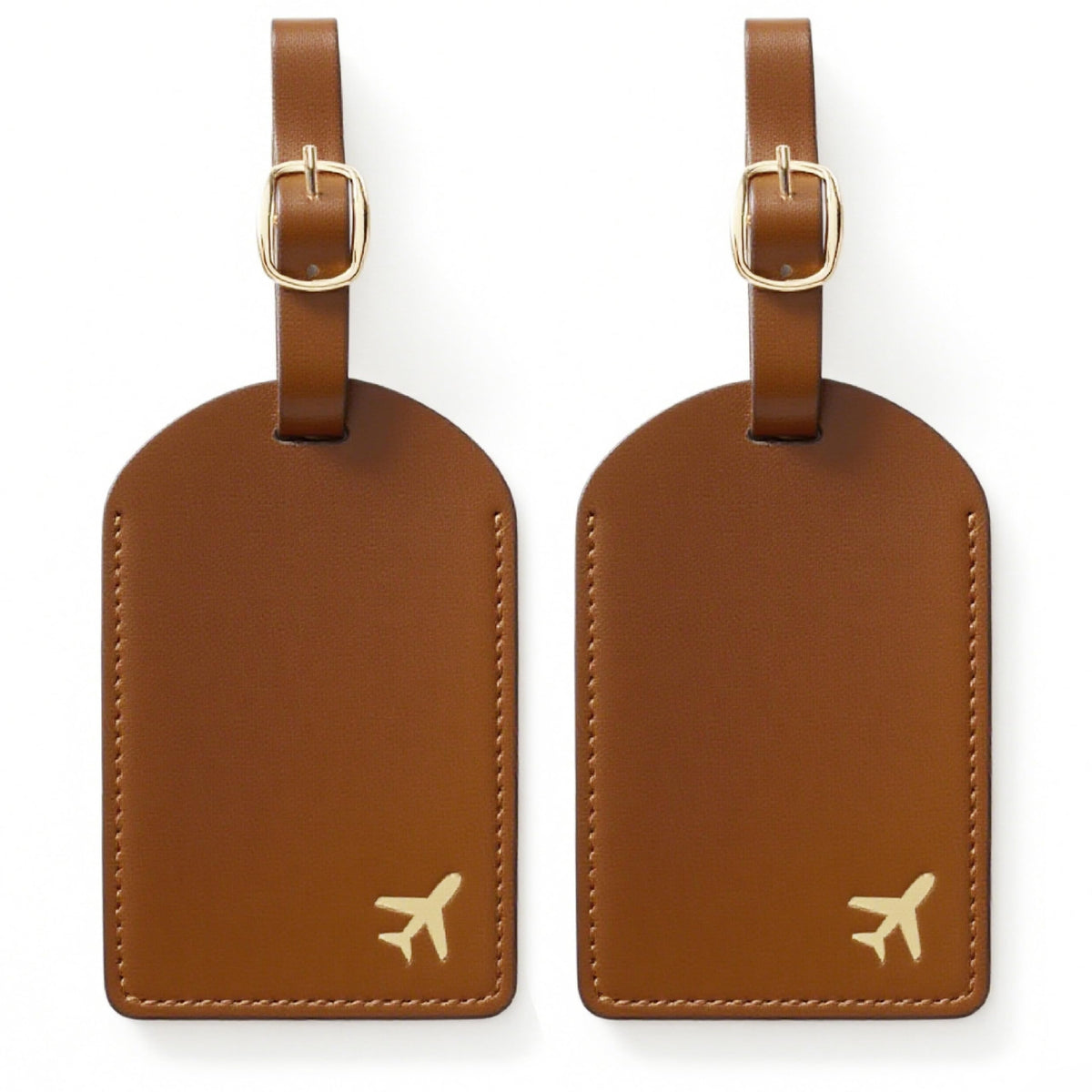 Luggage Tags for Suitcases,2 Pack PU Leather Privacy Protection Bag Tags Travel Accessories Essentials,Sage Green