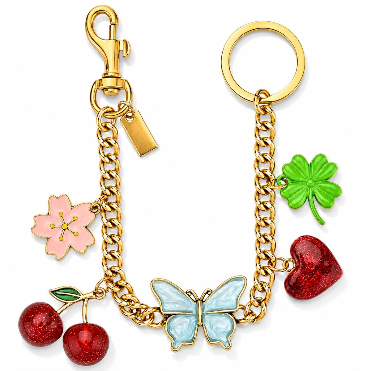 Bag Charms for Handbags Gold Purse Chain Bag Charm Chain