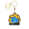 Leather Keychain holder Protective Case Compatible with Apple AirTag