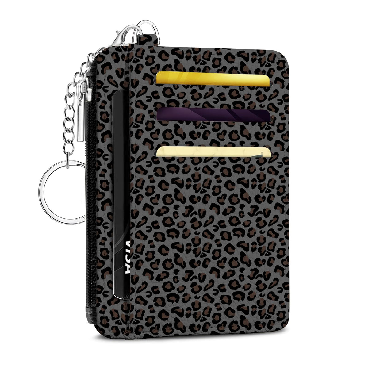 Footprints Credit Card Holder Small Wallet for Women