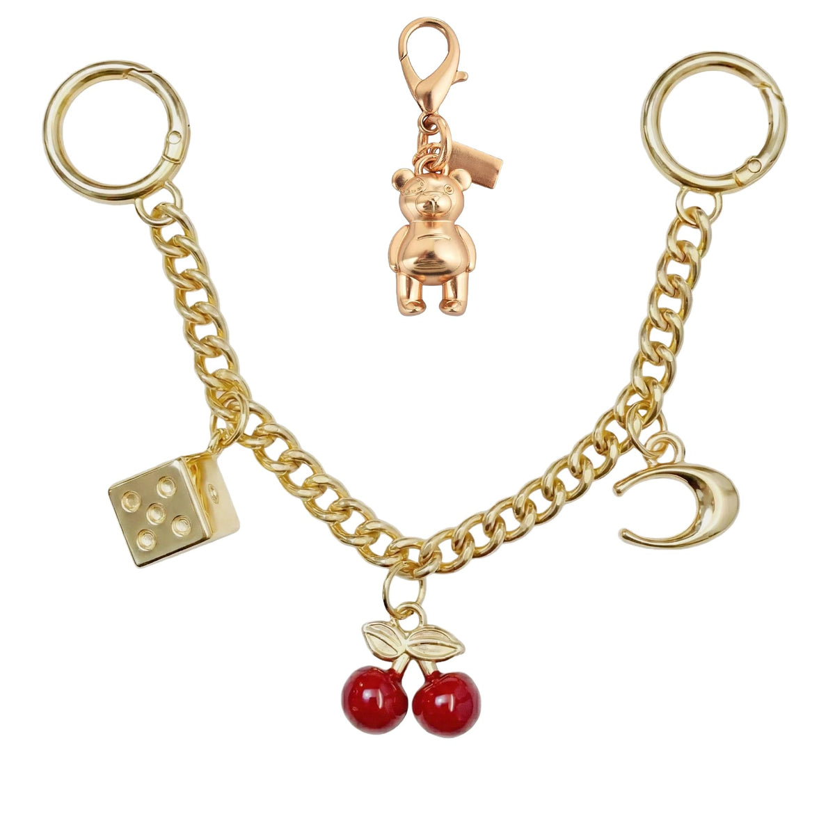 Bag Charms for Handbags Gold Purse Chain Bag Charm Chain