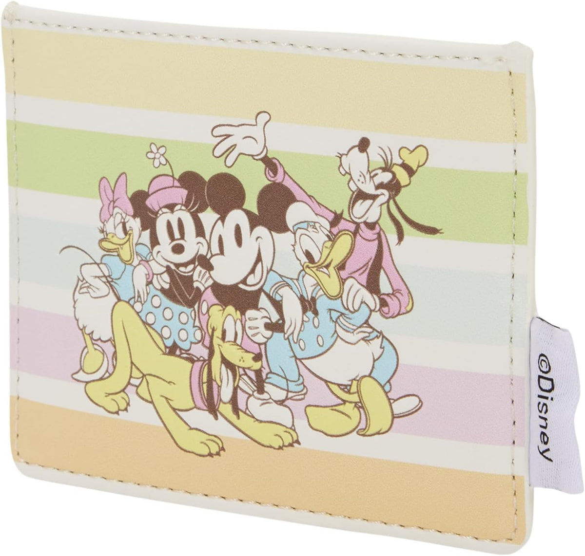 Disney Mickey & Friends Rainbow Stripes Card Holder
