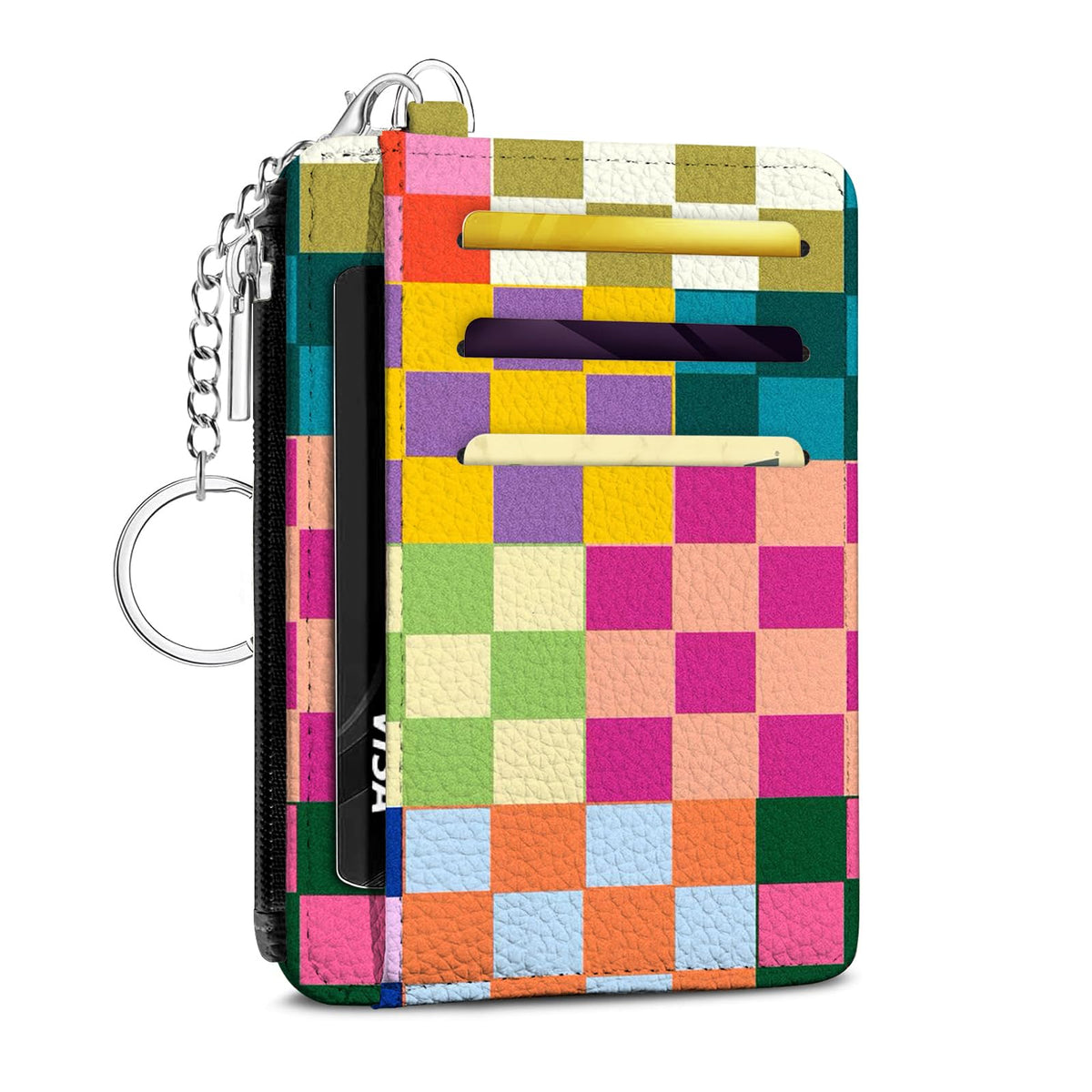 Footprints Credit Card Holder Small Wallet for Women
