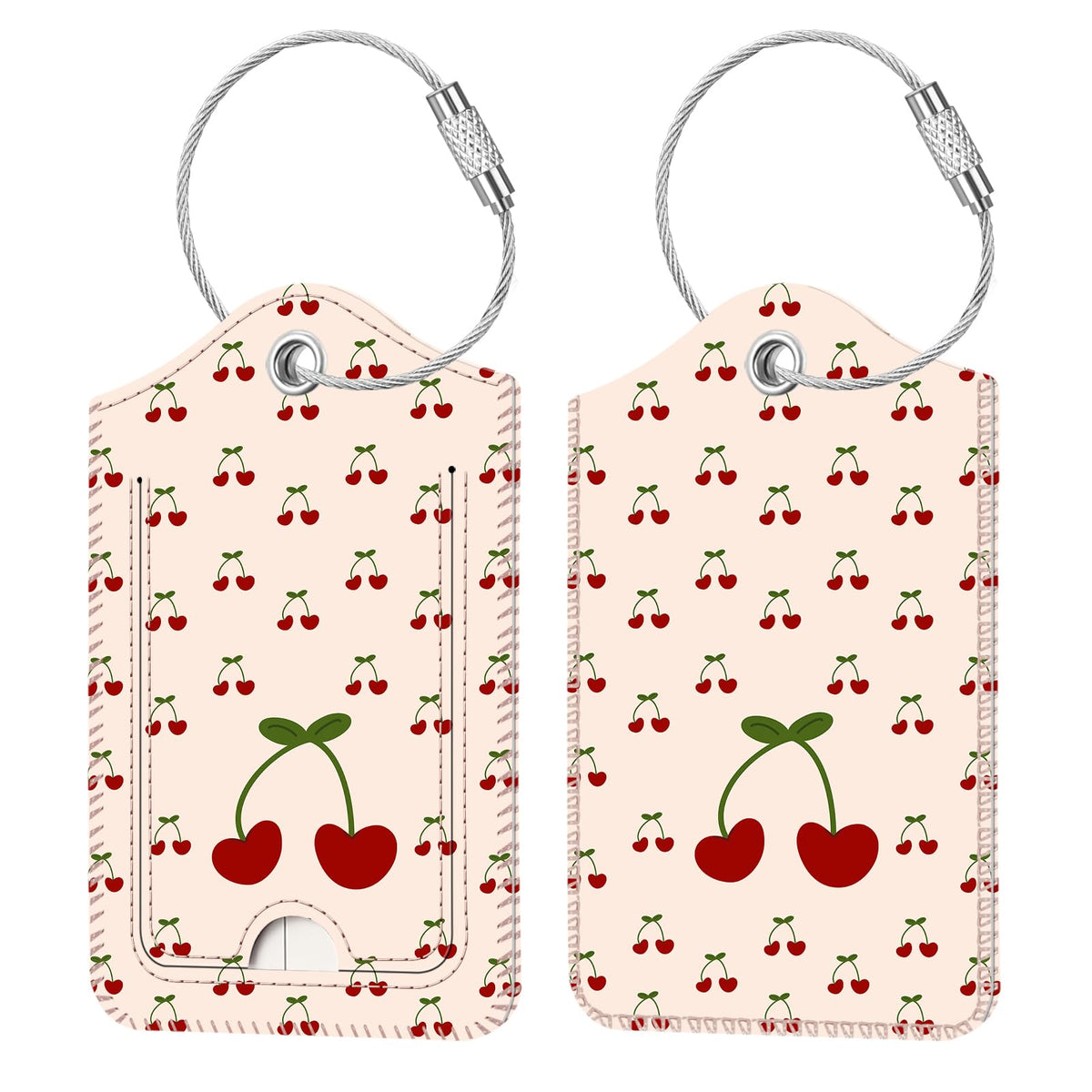 Fintie Luggage Tags Privacy Cover ID Label for Travel Bag Suitcase