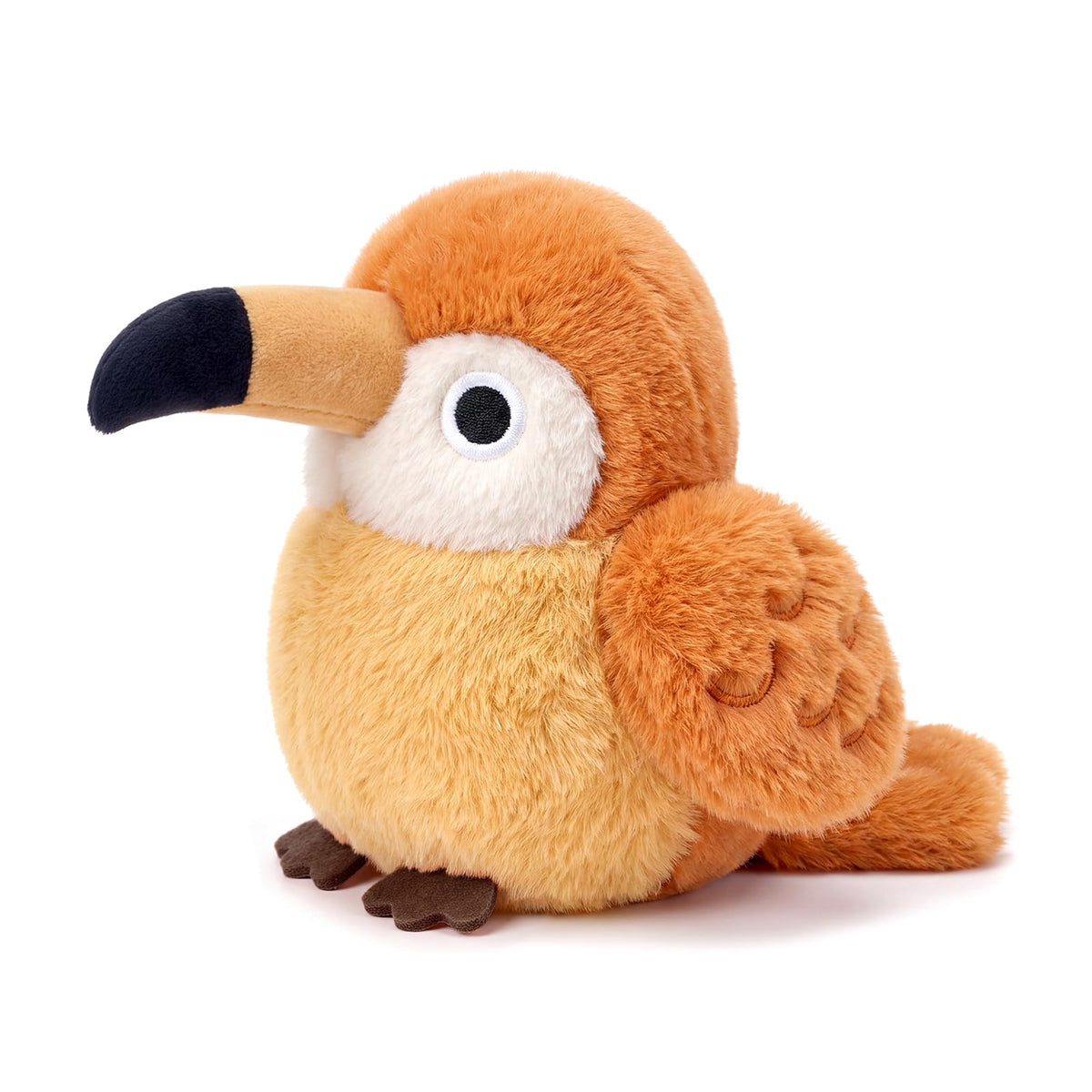 Ditucu Palm-Sized Lavender Pacific Parrotlet Keychain Plush Cute Soft 4.3 inch Bird Stuffed Animal Realistic Purple Parrot Toys Gifts Pendant for Backpack Decoration for Kids Adults