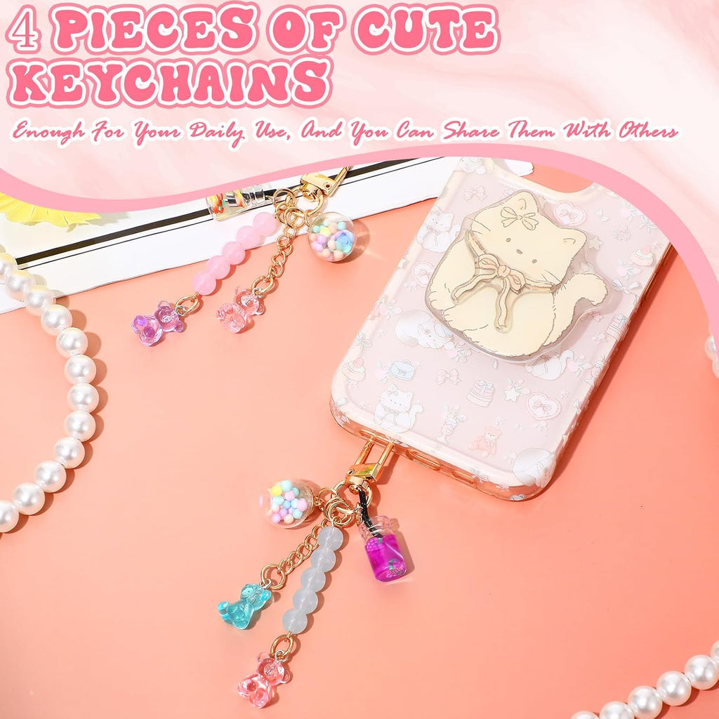 Ecally Pack Bear Keychains for Backpack Girl