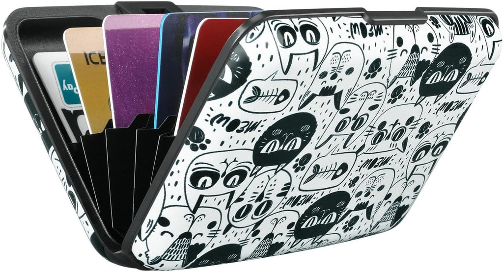 ELFISH RFID Aluminum Wallet Credit Card Protector Case Holder for Men Women