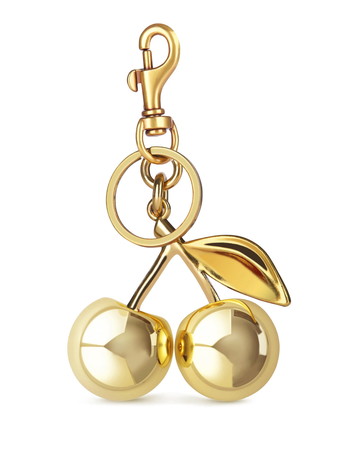 OVRUNS Cherry Bag Charm Cute Accessories Sparkling Purse Charms for Women