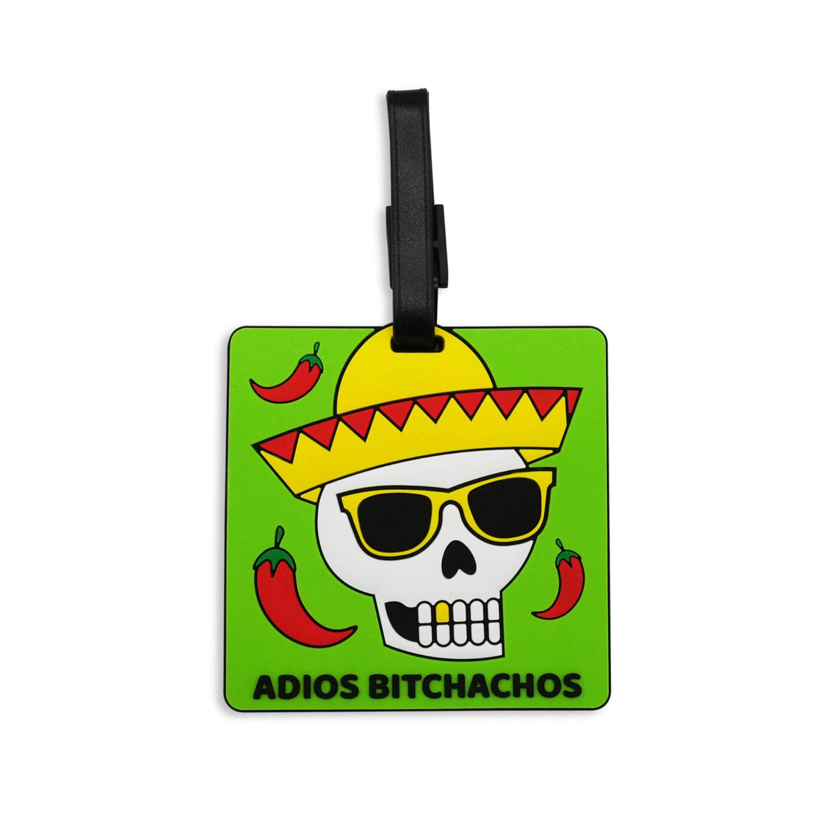 Funny Luggage Tag – Hilarious Travel ID Tag with Sarcastic Saying – Durable & Easy to Spot Suitcase Tag for Men, Women, Frequent Flyers, or Gag Gift for Travelers - Nacho Bag