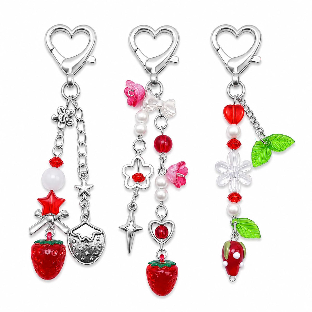 AGEN KGEN Novelty keychains Aesthetic Y2K Keychain Charms Stylish Keychains Accessories for Women Bag Purse Gifts