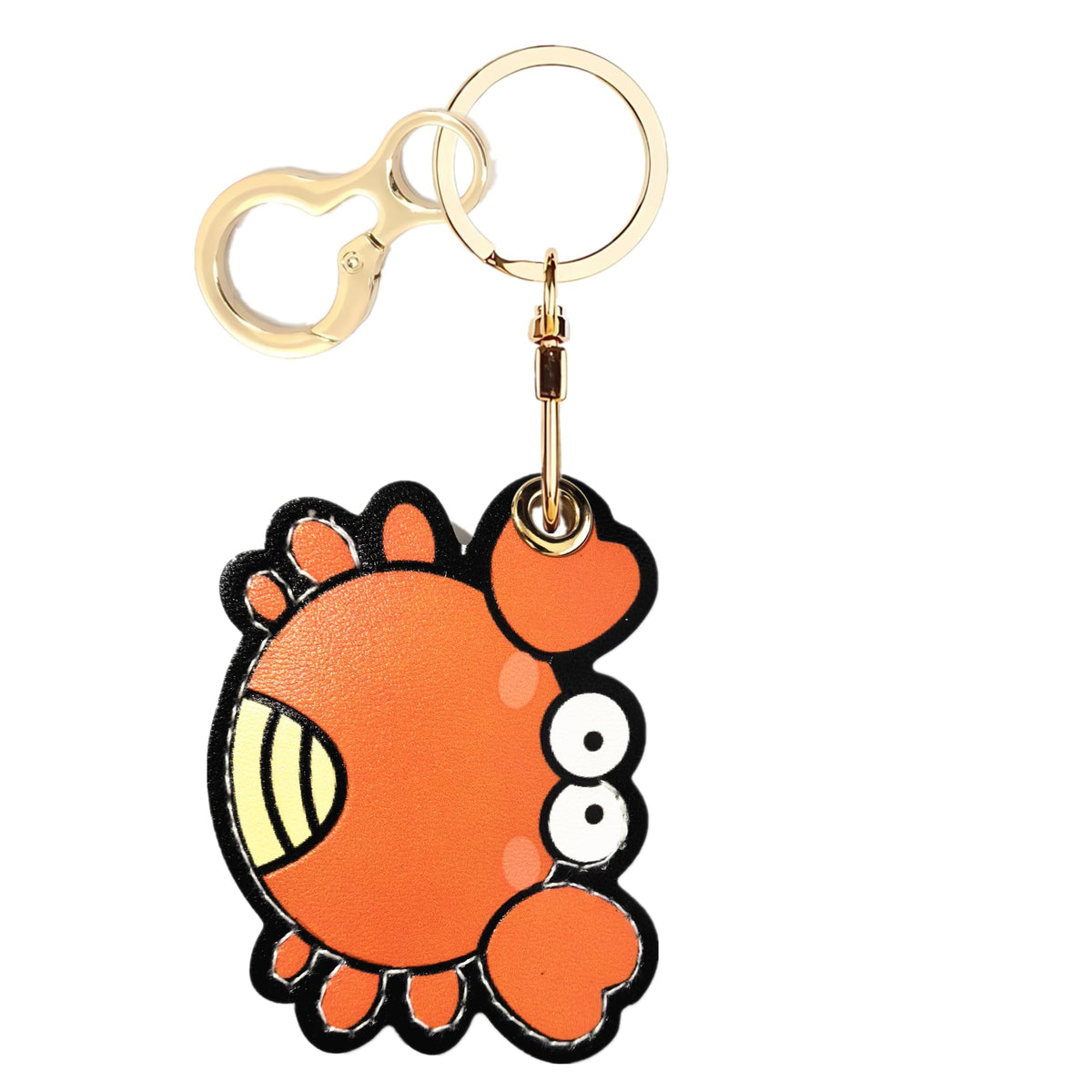 Leather Keychain holder Protective Case Compatible with Apple AirTag