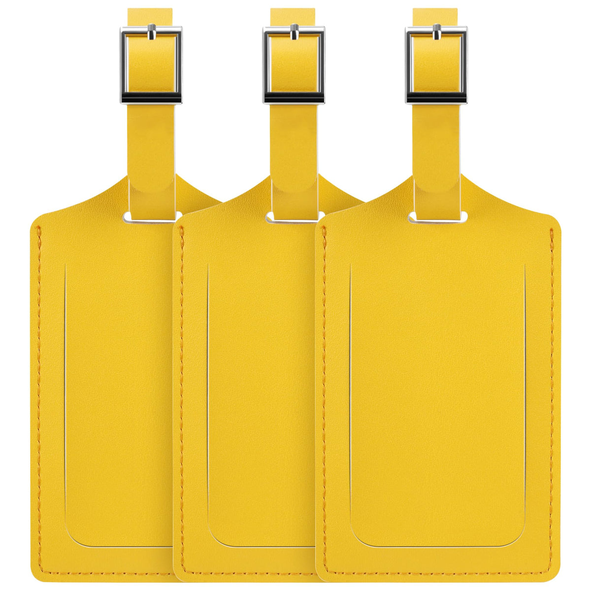 Travelambo 2 Pack Luggage Tags for Suitcases Airplane Travel Essentials