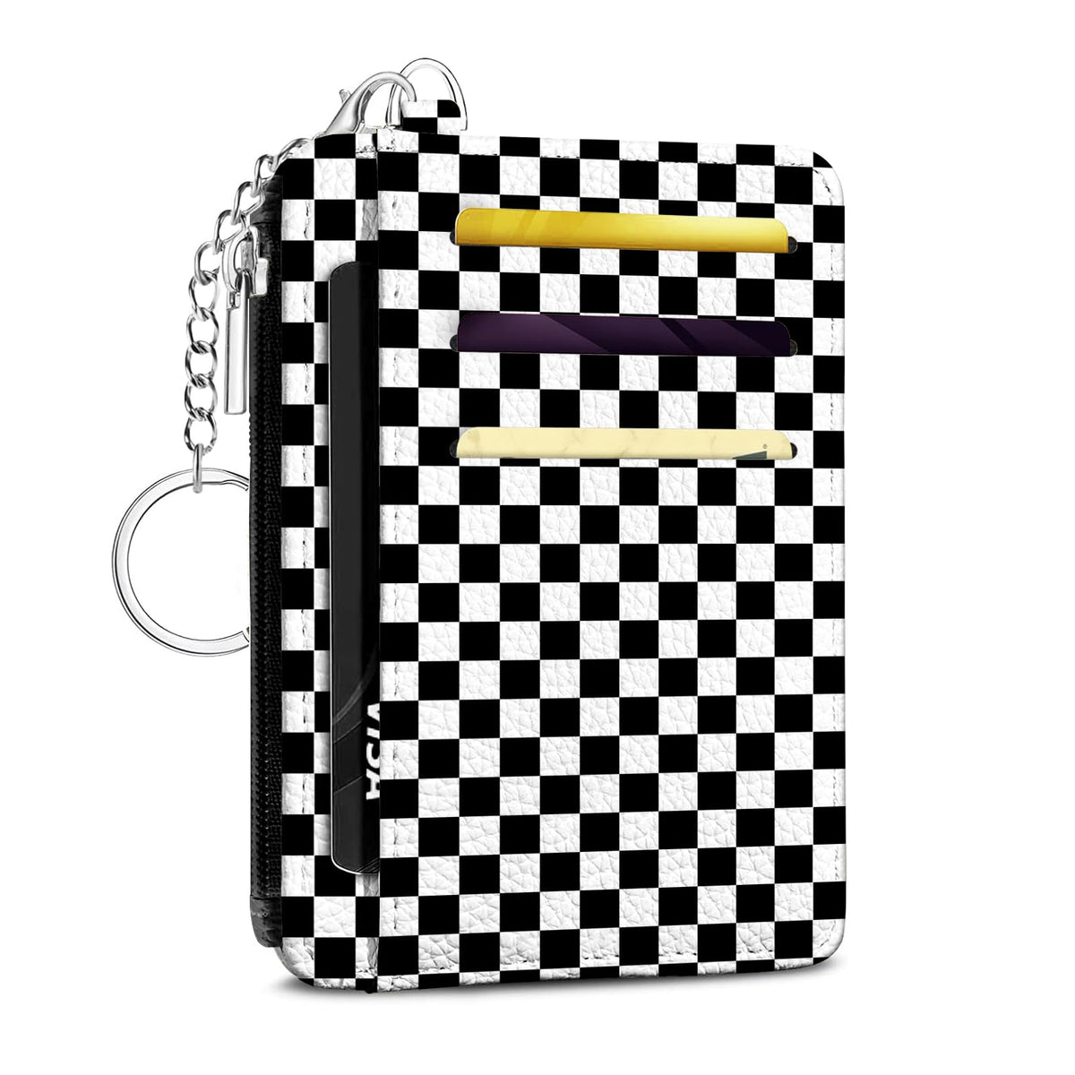 Footprints Credit Card Holder Small Wallet for Women