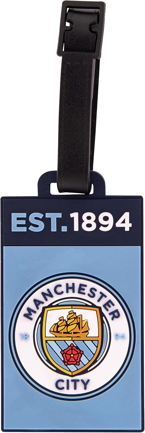 Desert Cactus Manchester City PVC Luggage Tag ID Tag for Bags (PVC B)