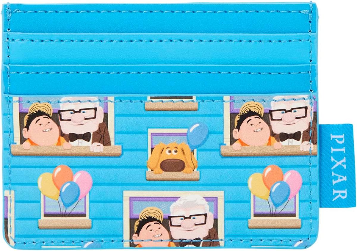 Loungefly Disney: Pixar - Up - Small Card Holder with 3 Card Slots - Great for Kids & Adults - Collectible Wallets