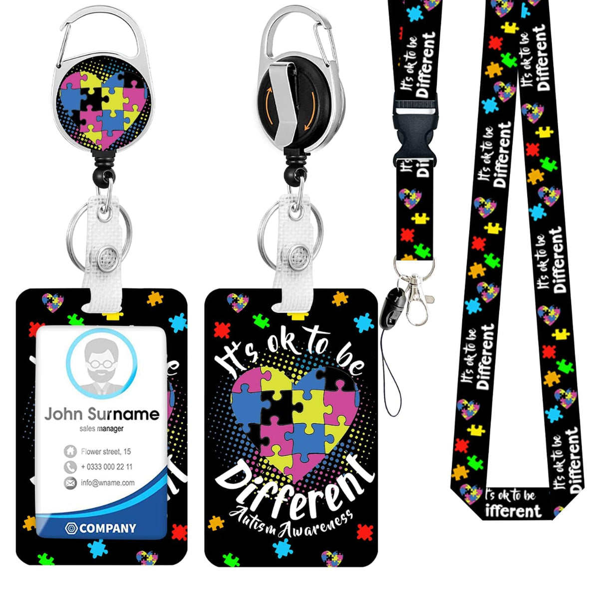 Funny Banana Badge Reel and Lanyard Set for Women, Retractable Badge Holder with Vertical ID Card Holder, Cute Cartoon Fruit Design, Fun Office Accessories Gift