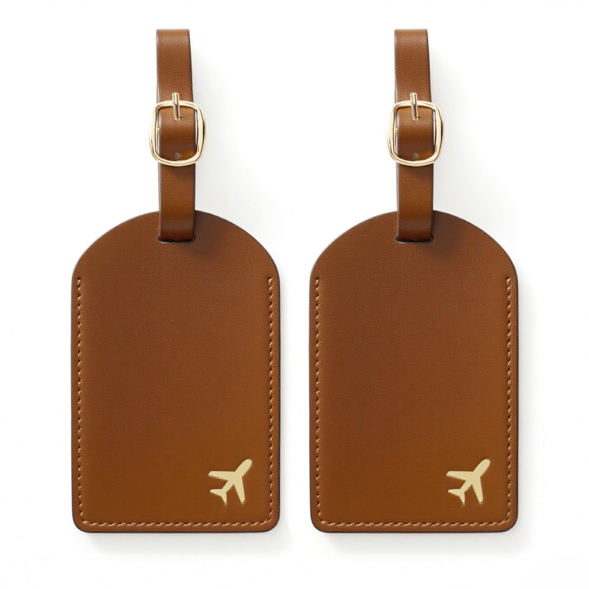 Luggage Tags for Suitcases, PU Leather Travel Tags for Luggage