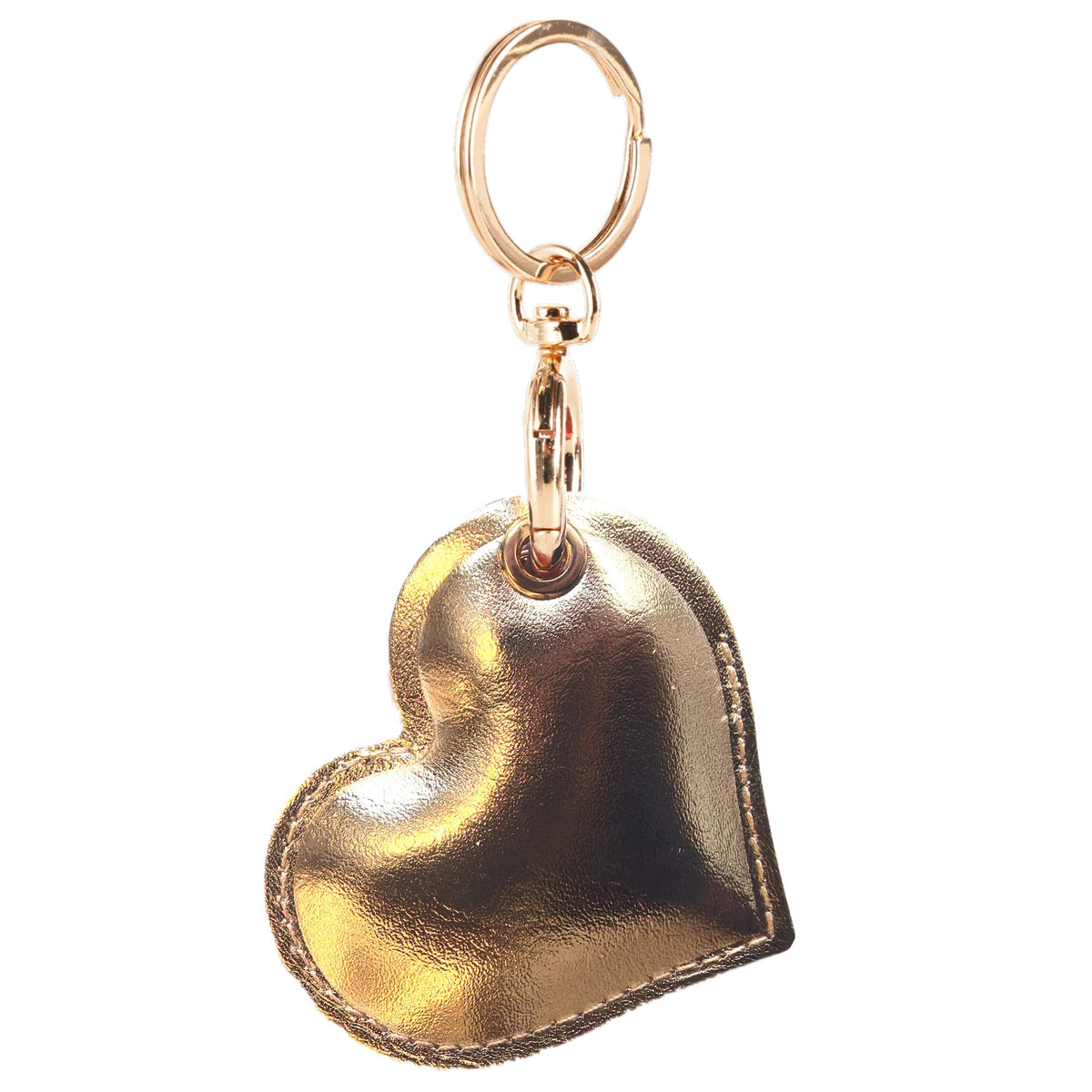 BORKUANA PU Leather Keychain Holder Protective Case Compatible with AirTag