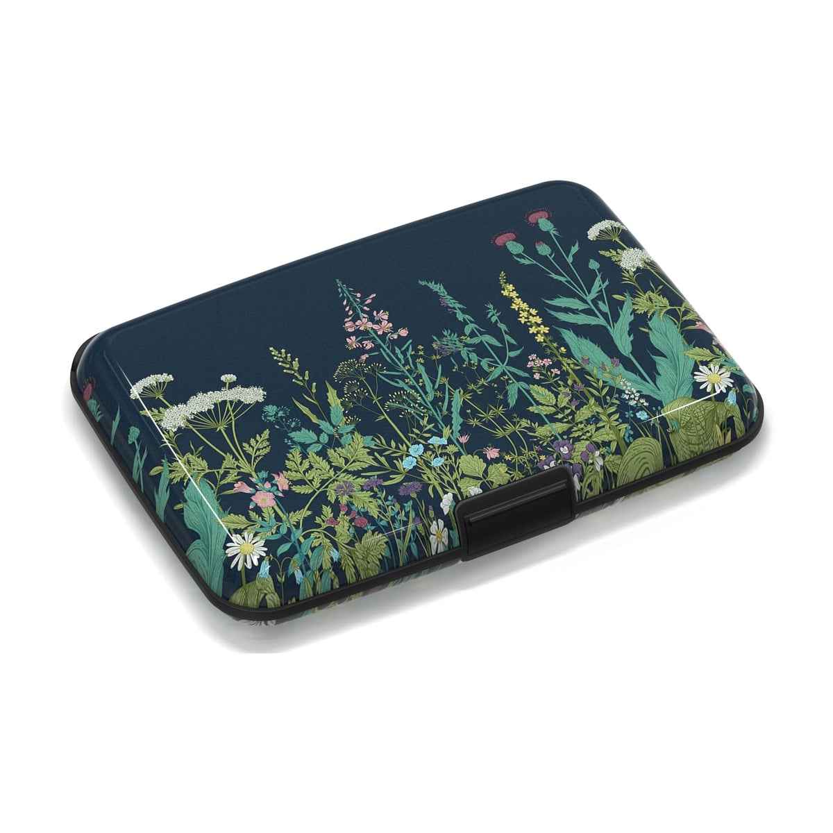 Mini RFID Blocking Credit Card, Cute Cat Wallet Credit Cards Holder Business Card Case Aluminum Metal Travel ID Case for Men Women