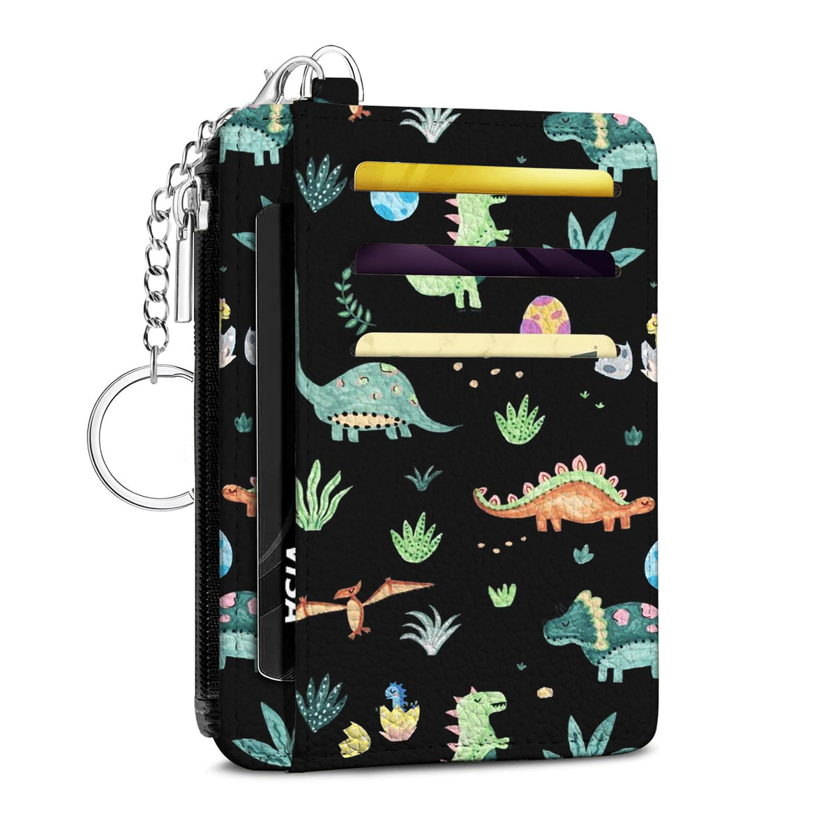 Footprints Credit Card Holder Small Wallet for Women