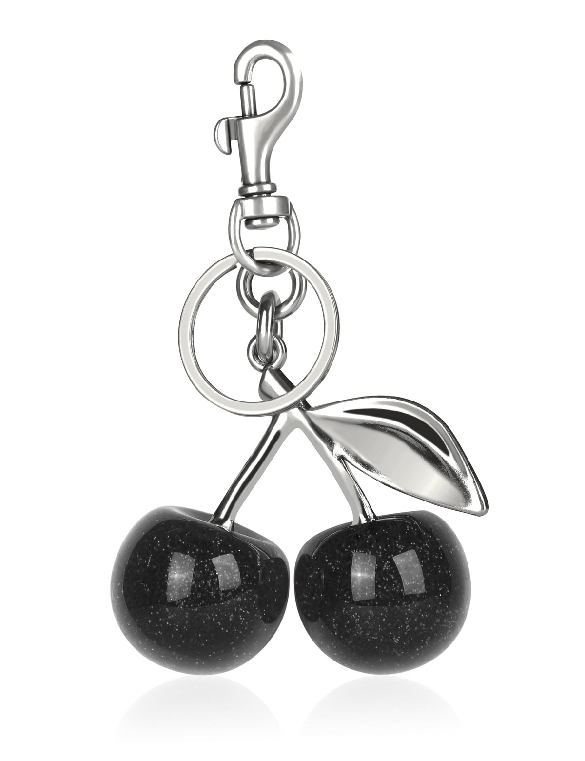 OVRUNS Cherry Bag Charm Cute Accessories Sparkling Purse Charms for Women
