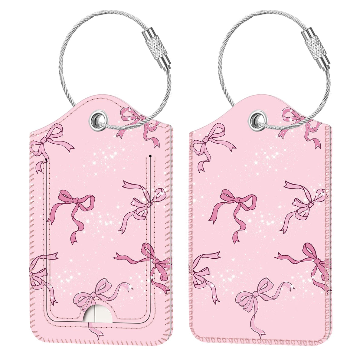 Fintie Luggage Tags Privacy Cover ID Label for Travel Bag Suitcase