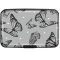 Coco Rossi Credit Card Holder RFID Aluminum Small Mini Wallet Women