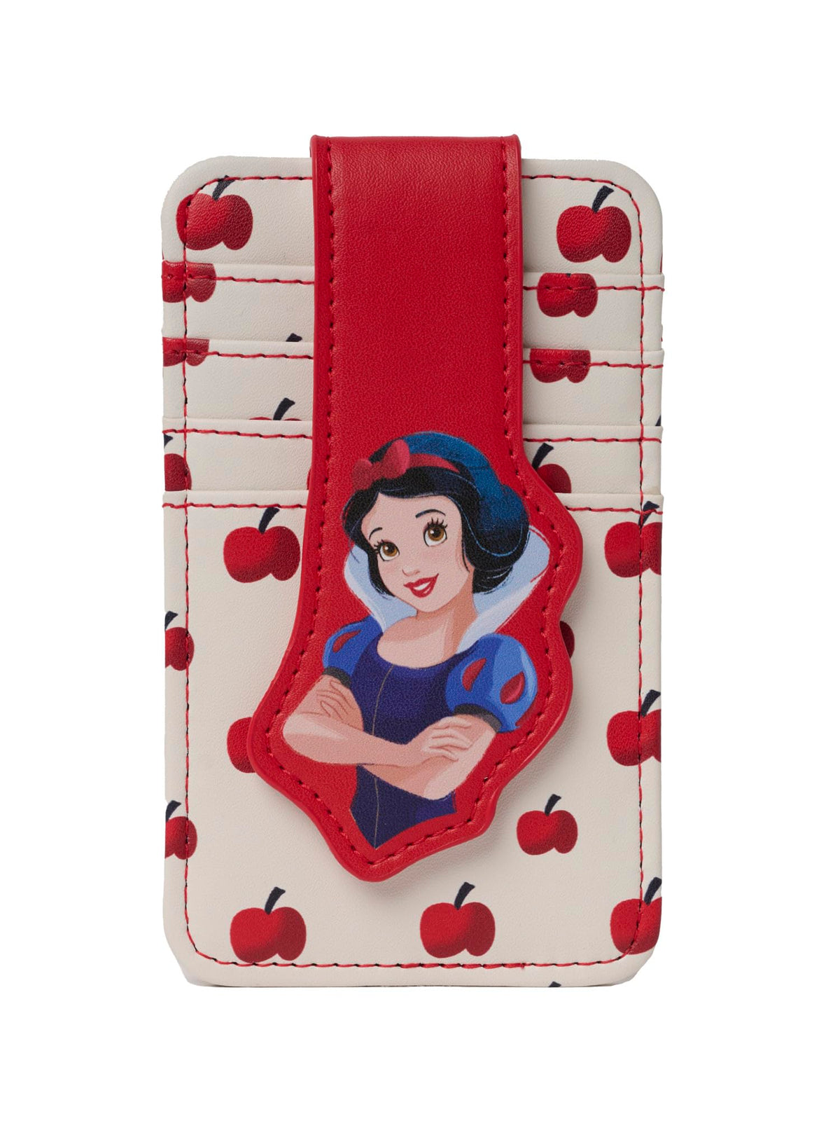 Disney Card Holder Women Slim Compact Wallet Small (Stitch Blue)