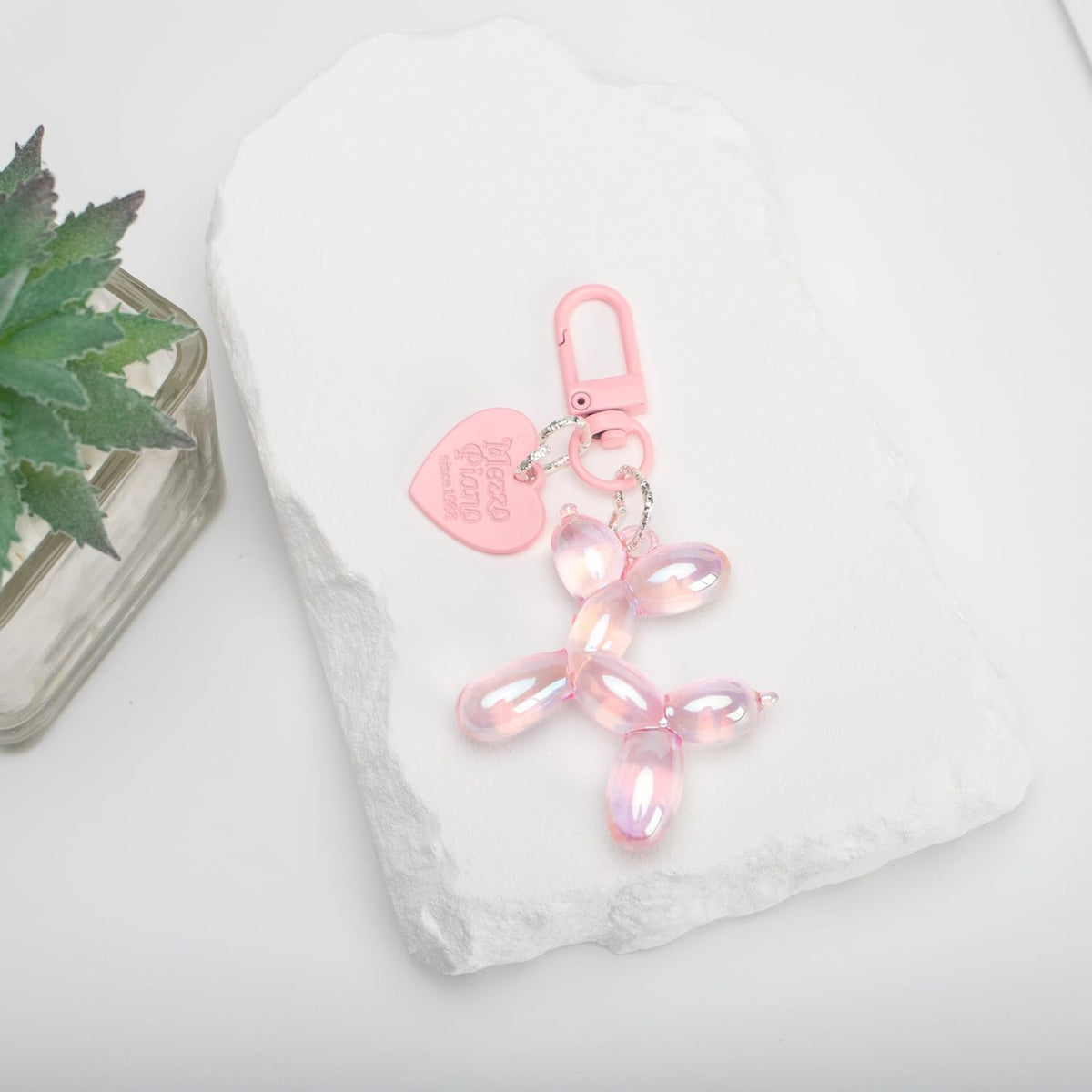 Jelly Balloon Dog Keychains for Women Key Chain for Handbag Purse Car keys Accessories for Car Keys,2inch