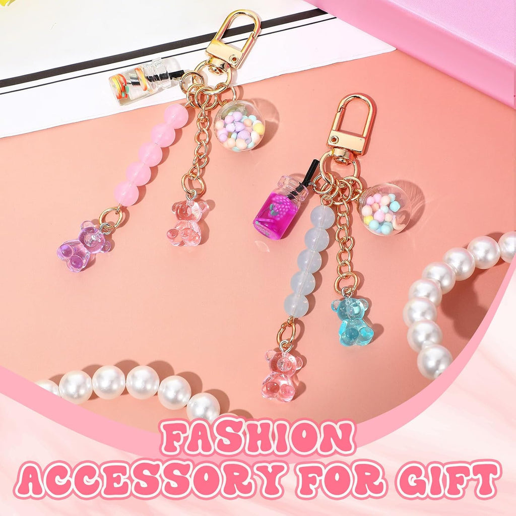Ecally Pack Bear Keychains for Backpack Girl