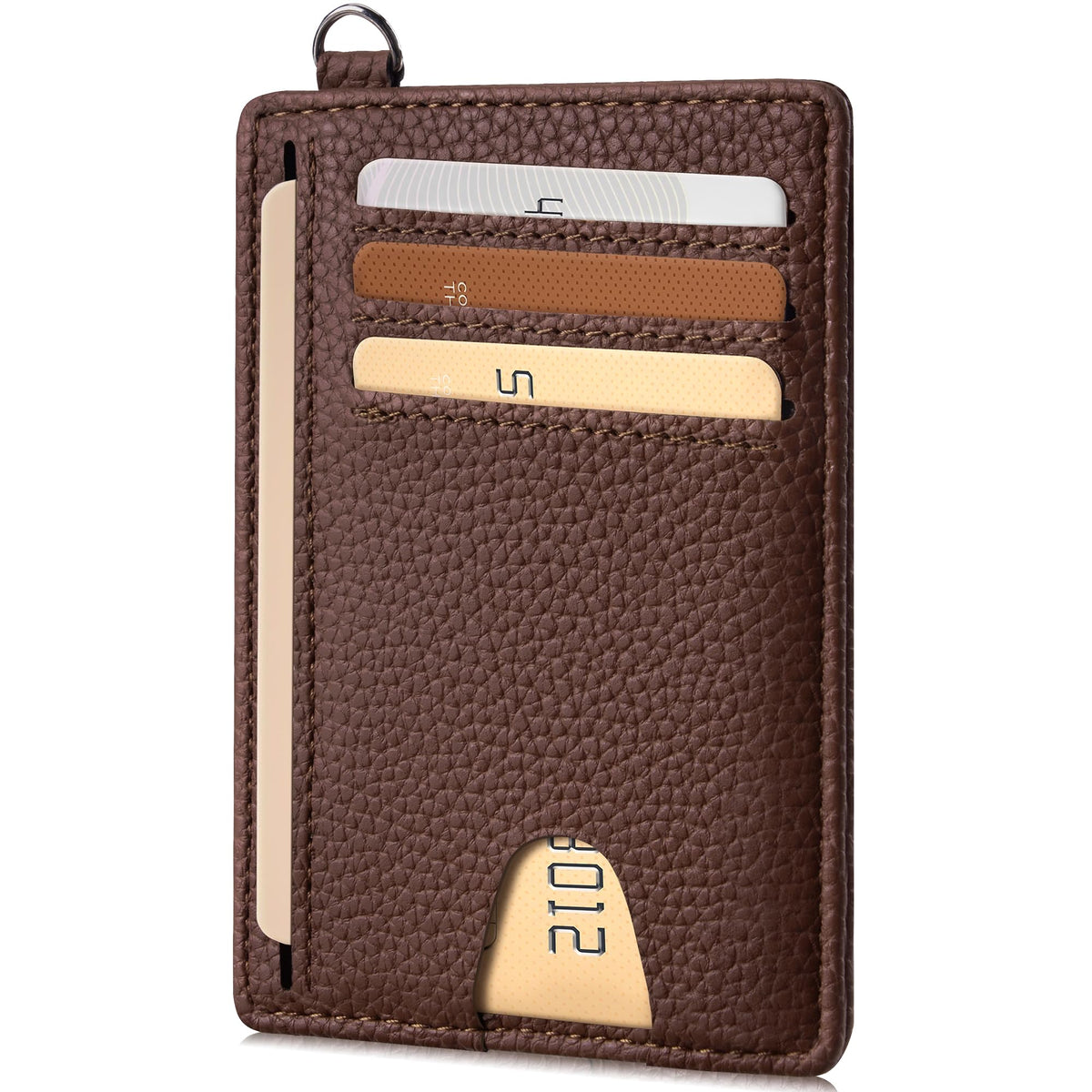 Mayski Slim Wallet, Credit Card Holder for Women, Minimalist Front Pocket RFID Blocking Card Cases, Small Wallet Women Men(Cute Bear)