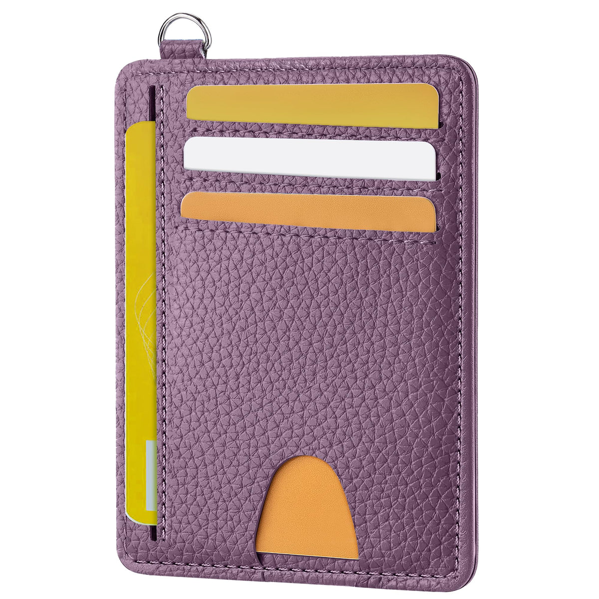 Mayski Slim Wallet, Credit Card Holder for Women, Minimalist Front Pocket RFID Blocking Card Cases, Small Wallet Women Men(Cute Bear)