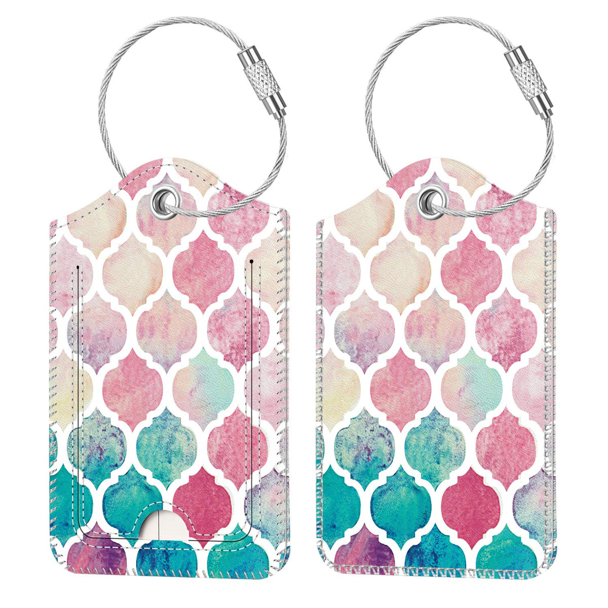 Fintie Luggage Tags Privacy Cover ID Label for Travel Bag Suitcase