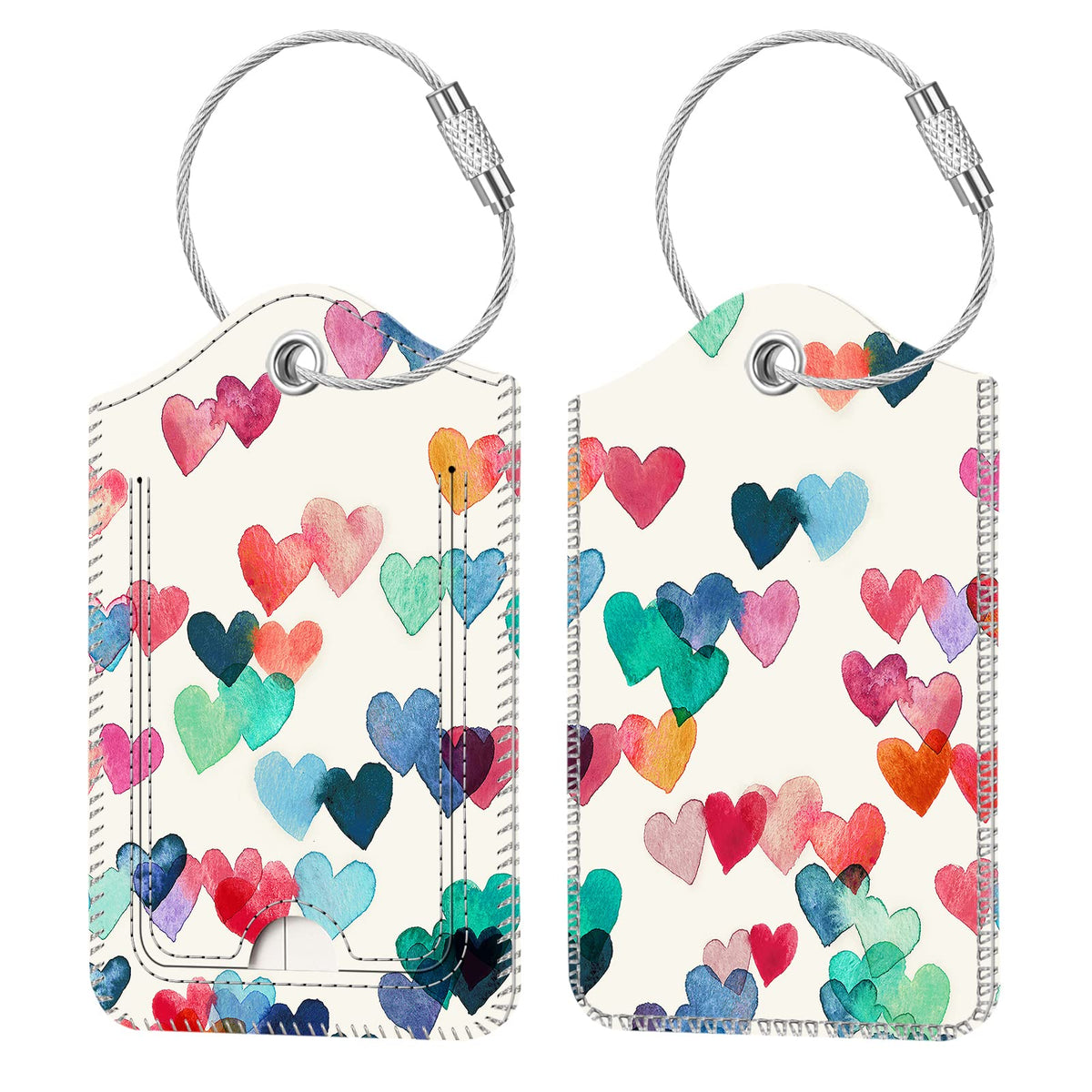 Fintie Luggage Tags Privacy Cover ID Label for Travel Bag Suitcase