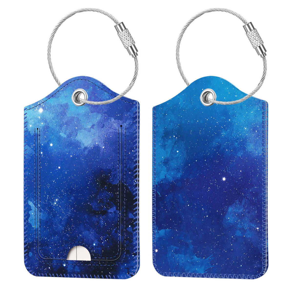 Fintie Luggage Tags Privacy Cover ID Label for Travel Bag Suitcase