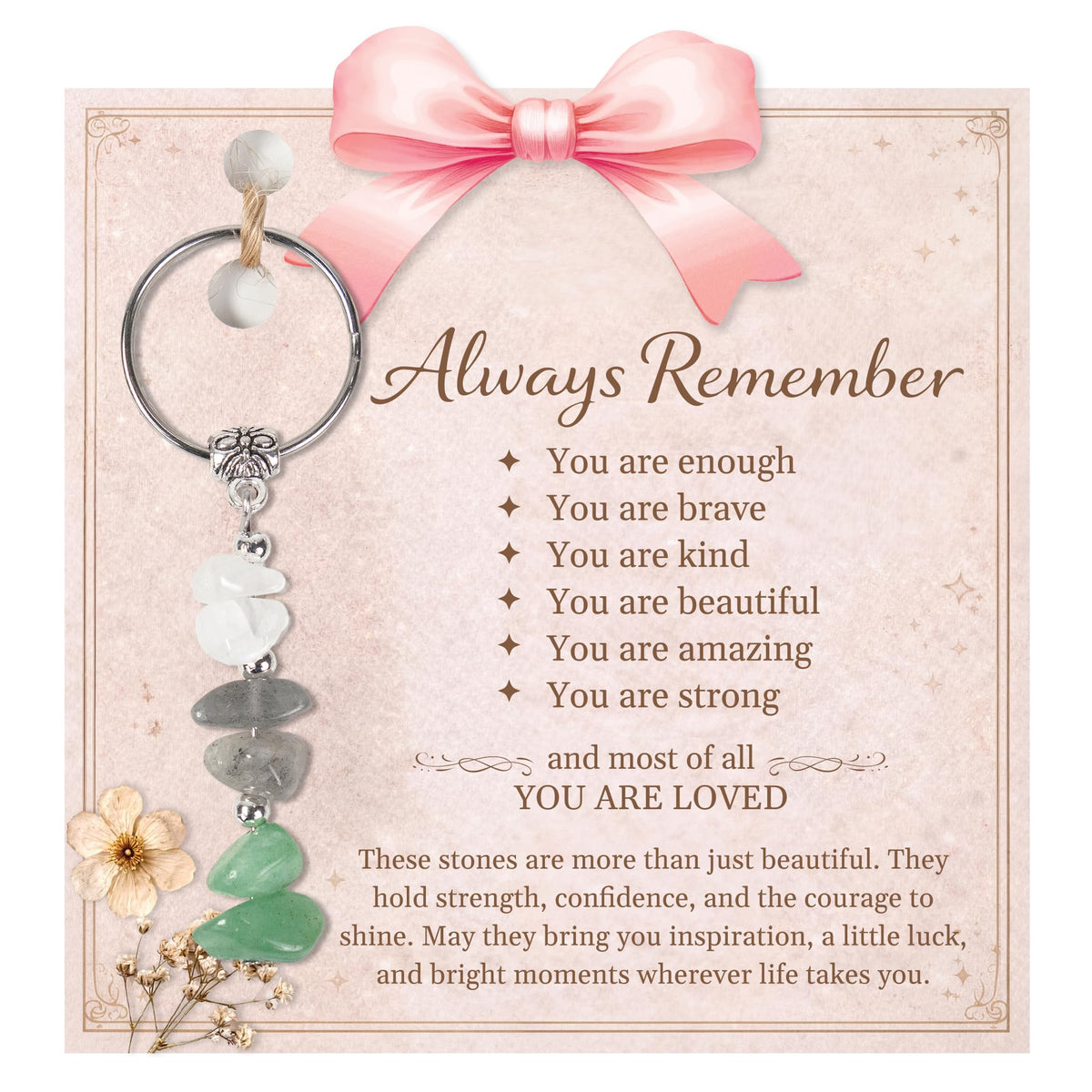Retirement Gift For Woman, Keychain For Friend, Coworker, Teacher, Nurse